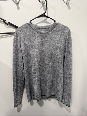 Lululemon men’s gray long sleeve top size small